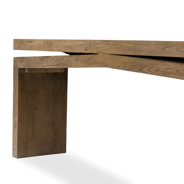 Matthes Console Table in Rustic Gray