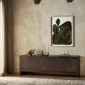 Torrington Media Console In Umber Oak