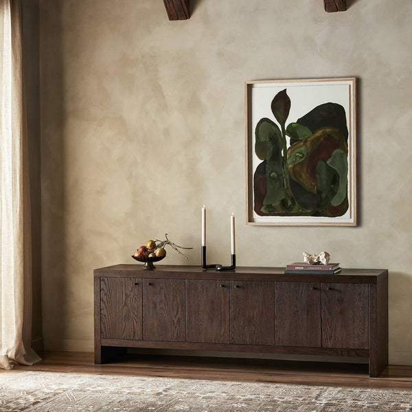 Torrington Media Console In Umber Oak