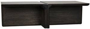 Hagen Coffee Table, Ebony Walnut