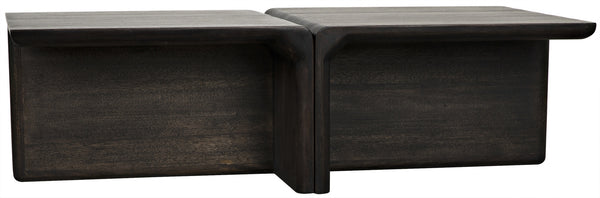 Hagen Coffee Table, Ebony Walnut