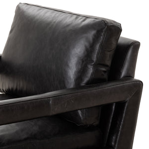 Olson Swivel Chair In Sonoma Black