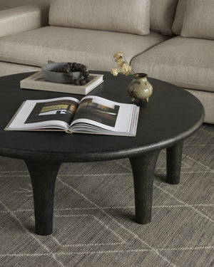 Kelden Coffee Table In Raw Black