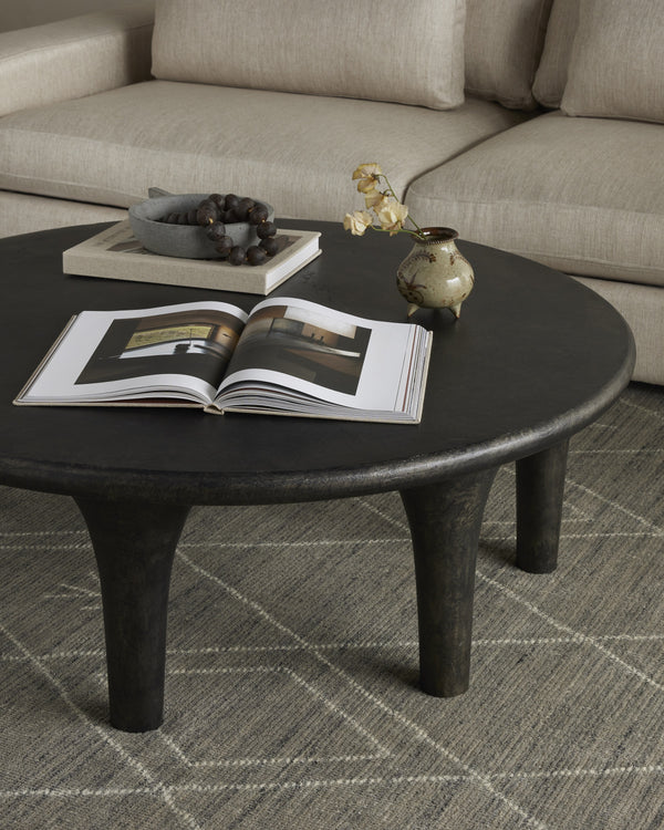 Kelden Coffee Table In Raw Black