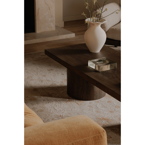 Moe's Hadley Coffee Table in Warm Brown