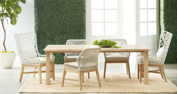 Lattis Outdoor Wing Chair