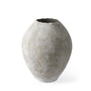 Gobi 20L x 23H Small Tan Ceramic Oval Vase