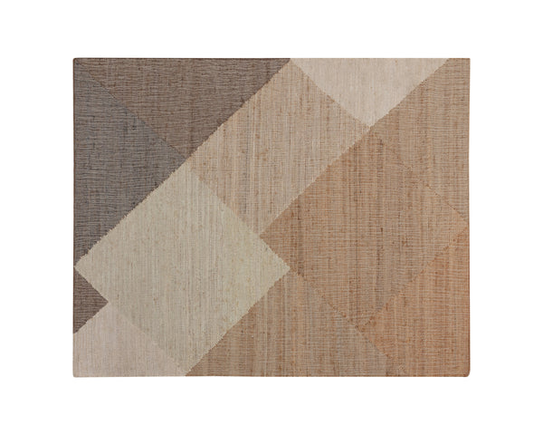 OSWEGO HAND-WOVEN RUG - NATURAL/SAGE - 8' X 10'