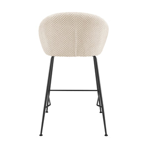 Watson KD Fabric Counter Stool, Georgia Cream