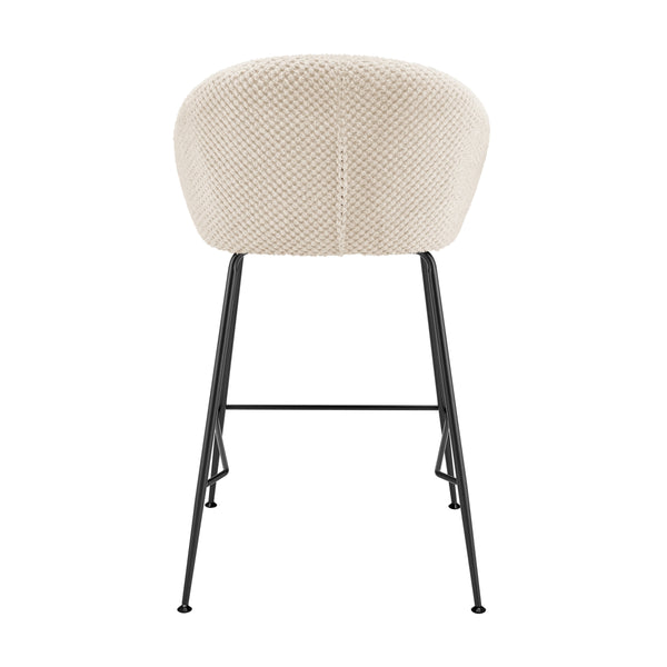 Watson KD Fabric Counter Stool, Georgia Cream