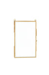 Brass & Glass Photo Frame Extra Small