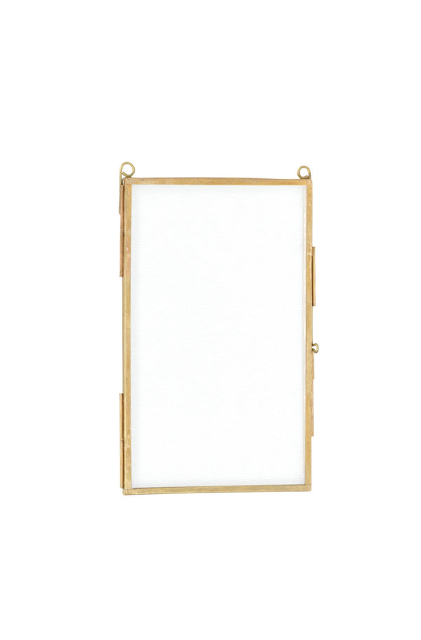 Brass & Glass Photo Frame Extra Small
