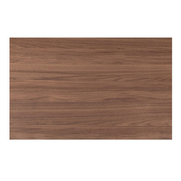 Miri Coffee Table in Walnut with Open-Shelf Design