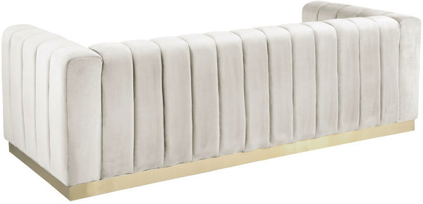 Francis Sofa In Cream Velvet