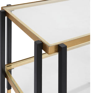 Kentmore Glass Side Table