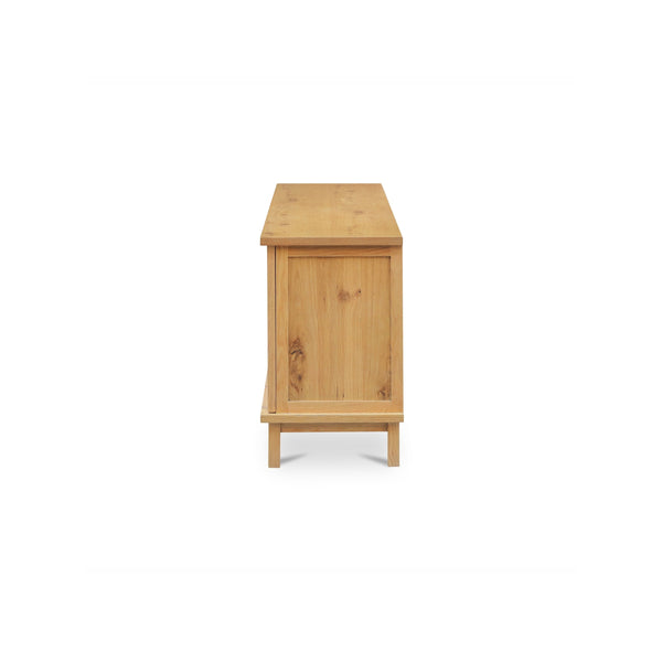 Moe's Seymour Sideboard Natural Oak & Rattan