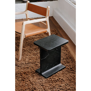 Moe's Tullia Accent Table in Black Marble