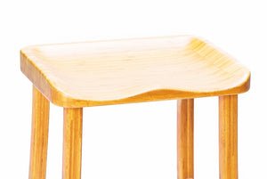 Caramelized Tulip 26" Counter Height Stool