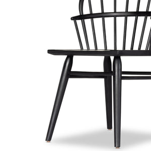 Connor Dining Chair In Black Ash