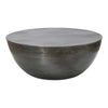 Moe's Conga Coffee Table in Antique Zinc Finish