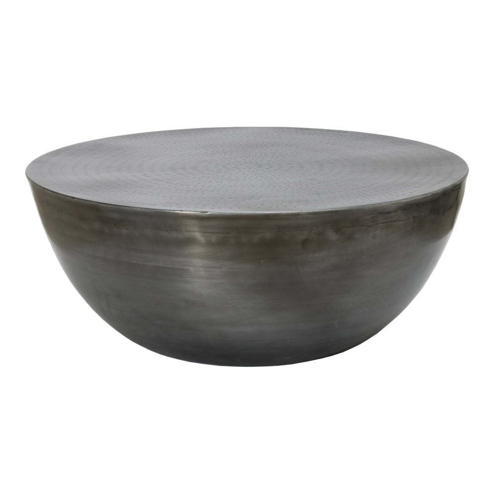 Moe's Conga Coffee Table in Antique Zinc Finish