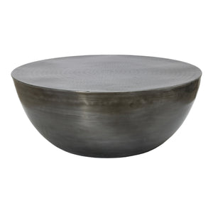 Moe's Conga Coffee Table in Antique Zinc Finish