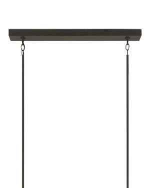 Middleton Bronze Rectangular Chandelier In Bronze Gold