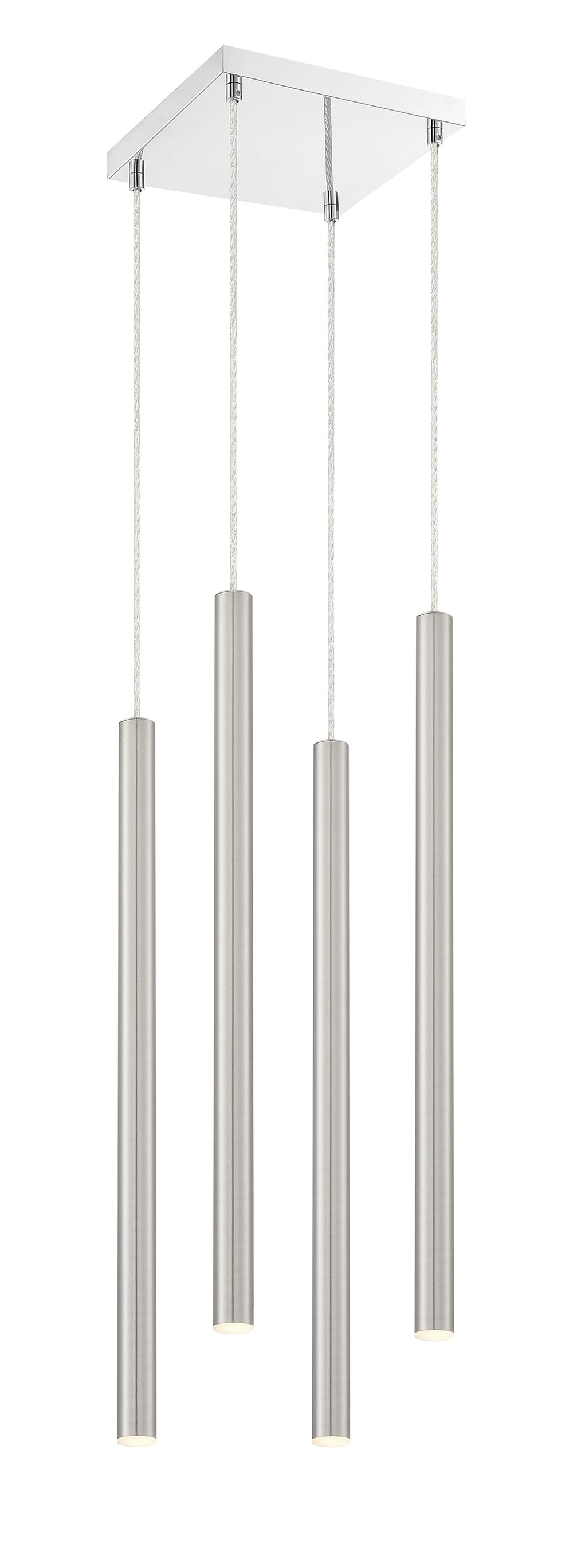 Forest 4 Light Island/Billiard in Chrome Finish