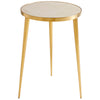 Dresden Side Table In Gold