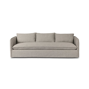 Andre Outdoor Sofa 96" in Alessi Slate