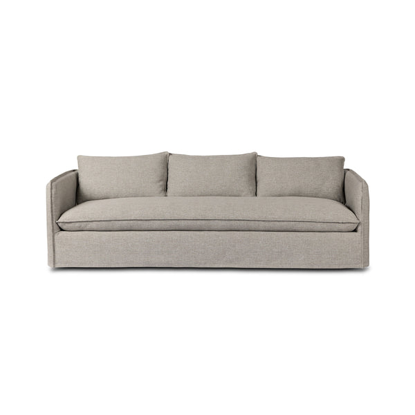 Andre Outdoor Sofa 96" in Alessi Slate