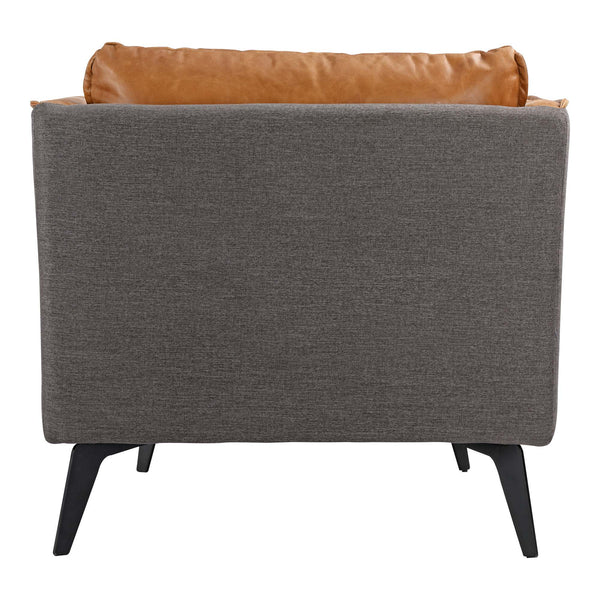 Messina Leather Armchair in Brown