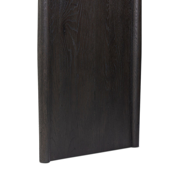 Glenview Console Table - Smoked Black Oak