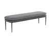 KOFFI BENCH - GUNMETAL - CHACHA GREY / ANTONIO CHARCOAL