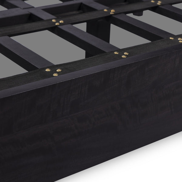 Sydney Twin Bed - Black Wash