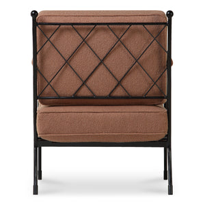 Vecchia Accent Chair Terracotta by Moe's