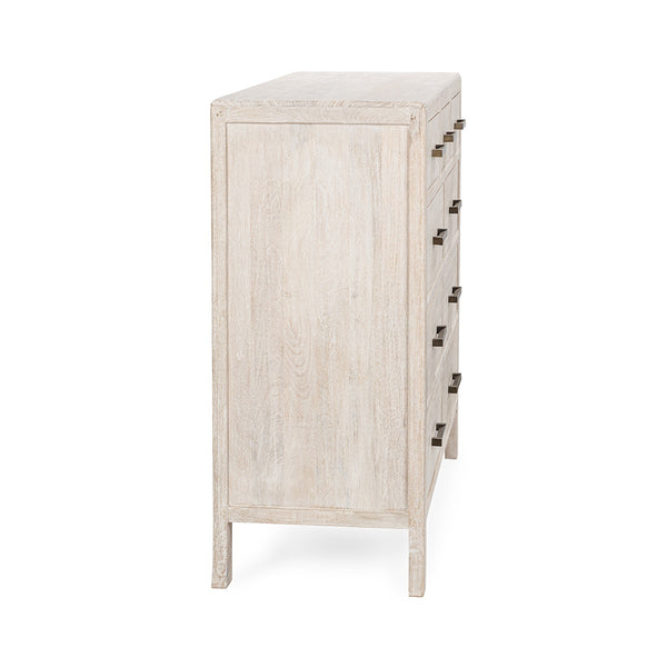 Westmont Solid Wood 9-Drawer Dresser - Creamwood