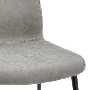 Jayden Dining Side Chair In Vintage Mist Gray (Set of 2)