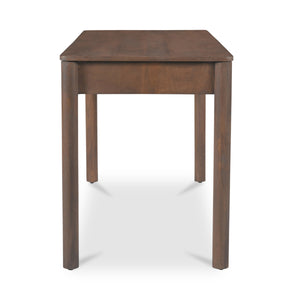 Moe's Wiley Desk with Scalloped Edges in Brown