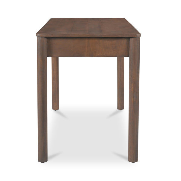 Moe's Wiley Desk with Scalloped Edges in Brown
