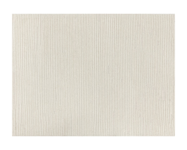 DEVA HAND-WOVEN RUG - IVORY - 9' X 12'