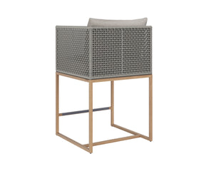 CRETE COUNTER STOOL - NATURAL - PALAZZO TAUPE