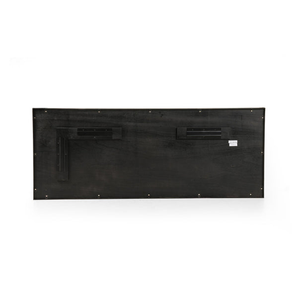Bellvue Floor Mirror - Rustic Black