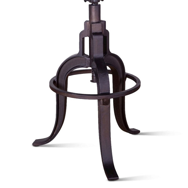 Organic Forge Raw Walnut Adjusting Stool