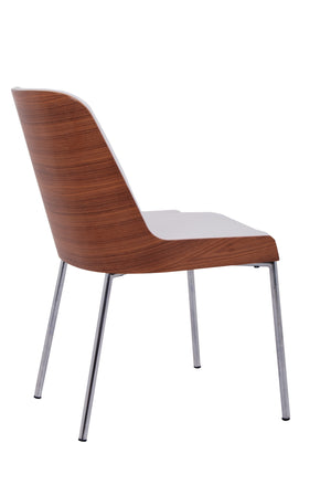 hudson plywood/metal base in cream leather