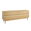 Monterey 4 Drawer Double Dresser, Wheat