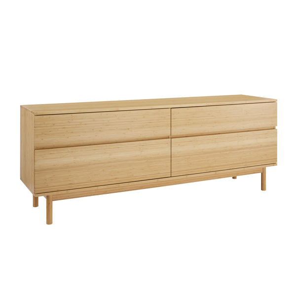 Monterey 4 Drawer Double Dresser, Wheat