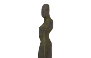Cast Women Wall Art, E, Splinter Stone Finish
