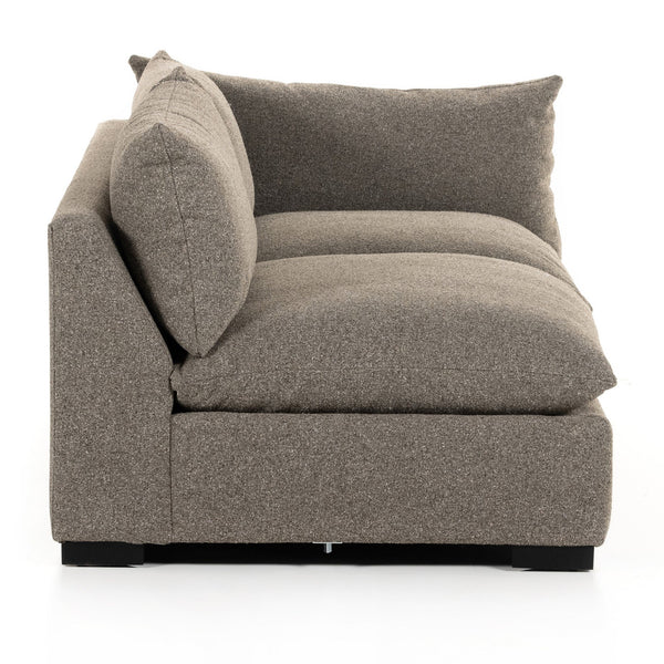 Westwood Sectional In Torrance Rock And Espresso