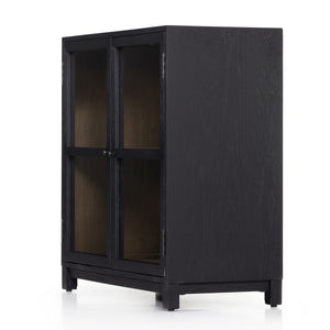 Millie Small Cabinet In Drifted Matte Black